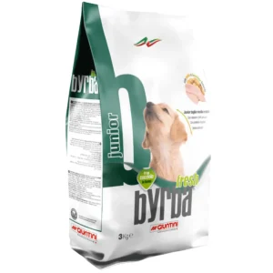 Byrba Fresh Junior Con Pollo E Tacchino Freschi | Alimento Completo Cuccioli Taglia Media E Maxi