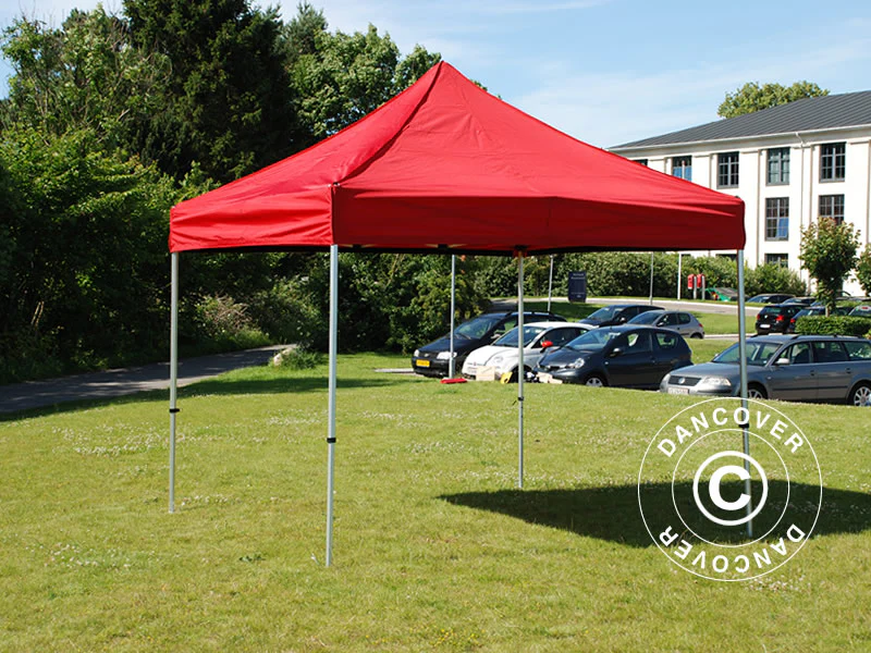 Faltzelt FleXtents PRO Steel 3x3m Rot - immagine 4