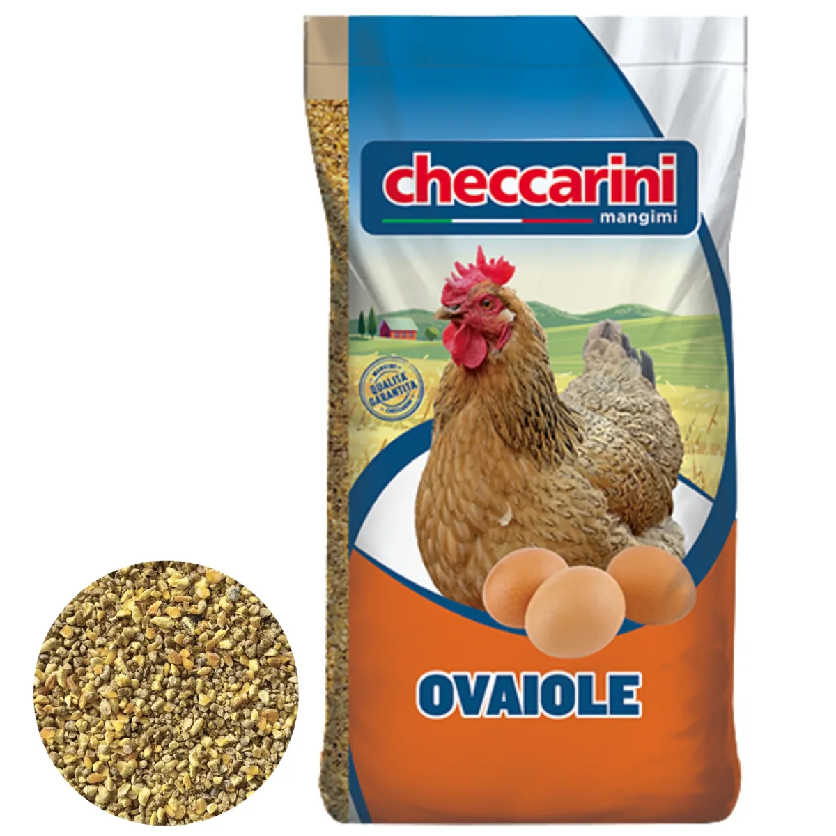 Mangime Completo C360SU Ovosano Checcarini | Per Galline Ovaiole | Alta Produzione Di Uova Garantita - immagine 2