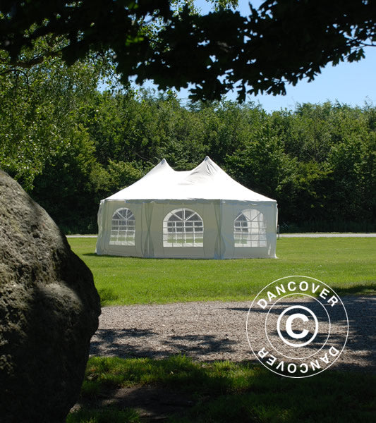 Partyzelt Elegance 6,8x5m, weiß - immagine 4